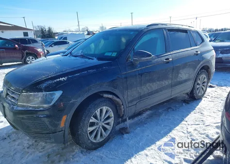 2020 Volkswagen Tiguan 2.0T S из США, поврежденный, VIN 3VV0B7AX7LM024832
